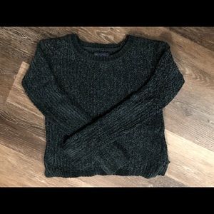 ❌SOLD❌ Chunky knit velvet sweater